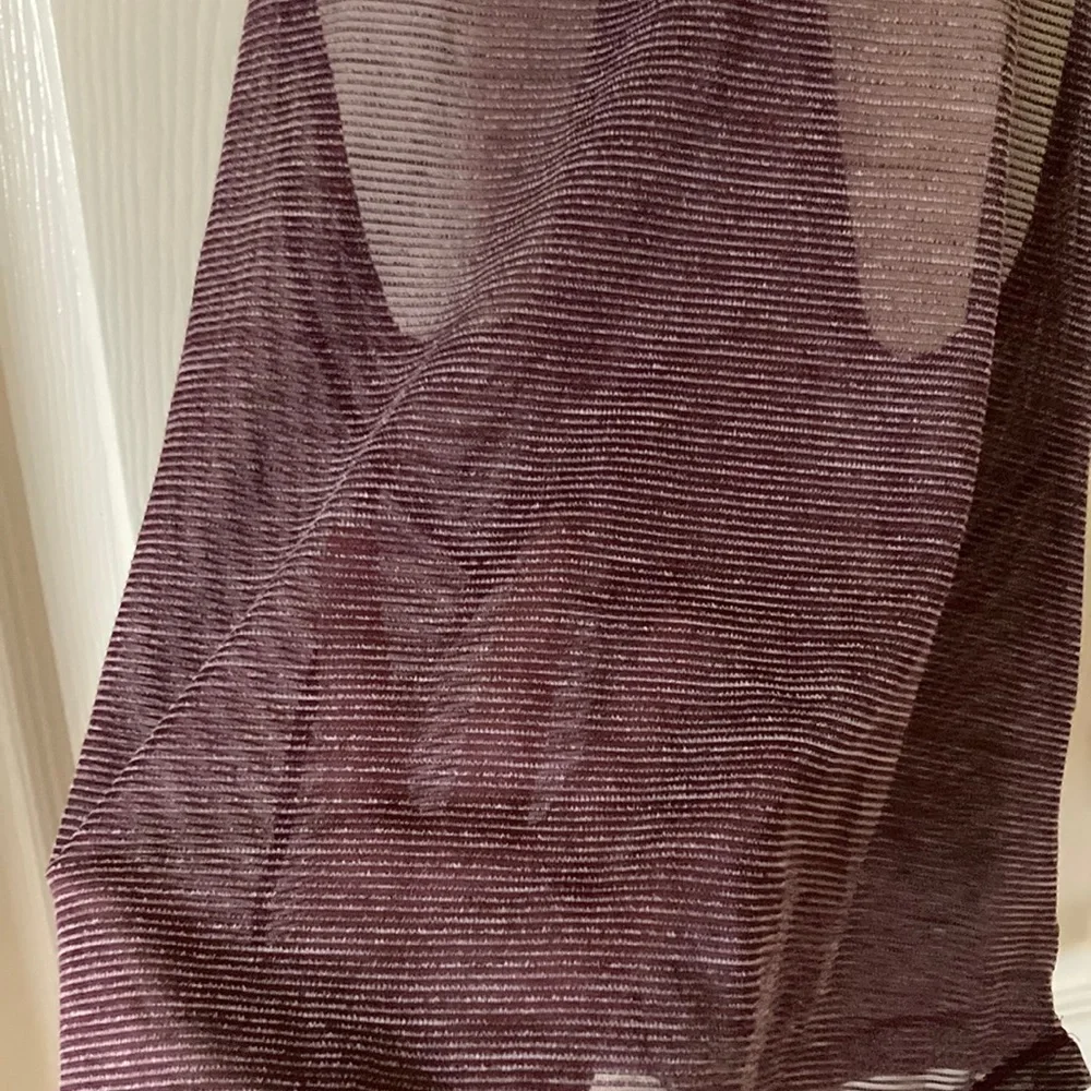 NEW LULULEMON Long Distance Tank Top *Textured Mesh SE Racerback Size 4 NWOT